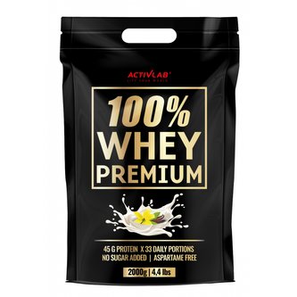 100% Whey Premium - ActivLab - vanilka - 2000 g 100% Whey Premium - ActivLab - vanilka - 2000 g