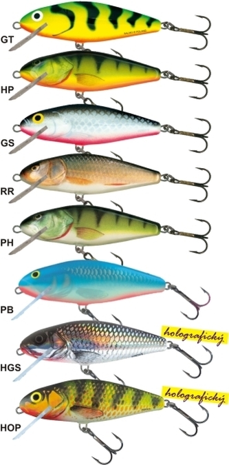 Rybářské woblery PERCH PH12F barva PH