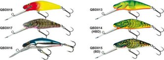 Rybářské woblery BULLHEAD BD6SDR barva QBD017