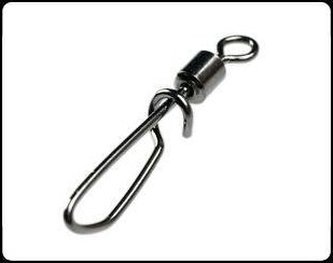 Rolling swivel T shape snap - Obratlík s karabinou velikost 20 / 10ks