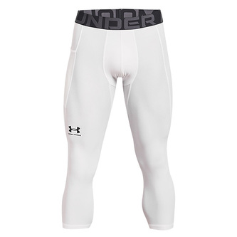 UA HG Armour 3/4 Legging-WHT, UA HG Armour 3/4 Legging-WHT | 1361588-100 | SM