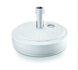 Podstavec pod slunečník UMBRELLA kulatý bílý 39 cm