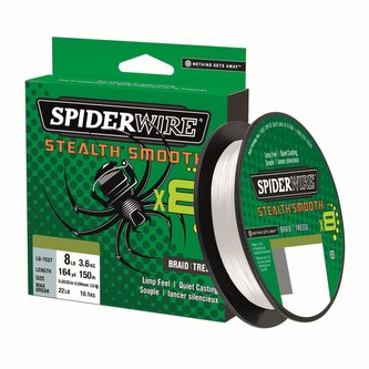 STEALTH SMOOTH8 PRŮHLEDNÁ 150M 0,13MM 12,7KG