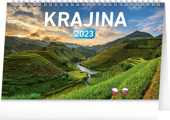 Stolní kalendář Krajina CZ/SK 2023