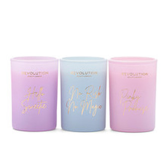 Revolution Home Sada vonných svíček Awakening 3 x 40 g unisex