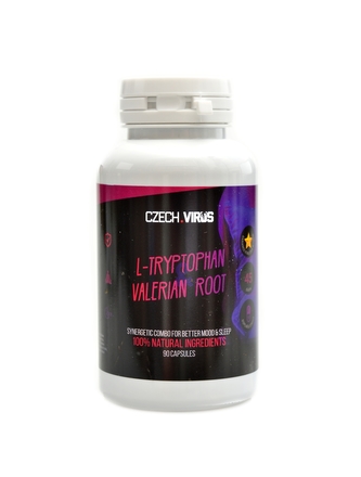 Czech Virus - L-Tryptophan and Valerian Root 90 kapslí