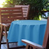 Venkovní kulatý ubrus GARDEN modrá II., O 150 cm Mybesthome