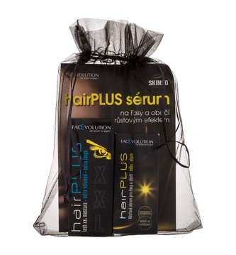 FacEvolution Hairplus řasenka Hairplus Lash XXL Mascara 6 ml + péče o řasy a obočí Hairplus Lash Serum 4,5 ml