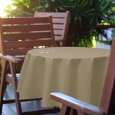 Venkovní kulatý ubrus GARDEN tmavě béžová, O 150 cm Mybesthome