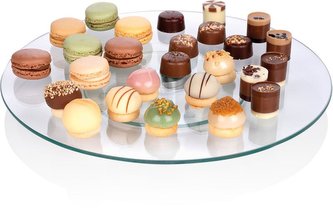 PODNOS OTOČNÝ NA DORTY D32CM SKLO ALPINA