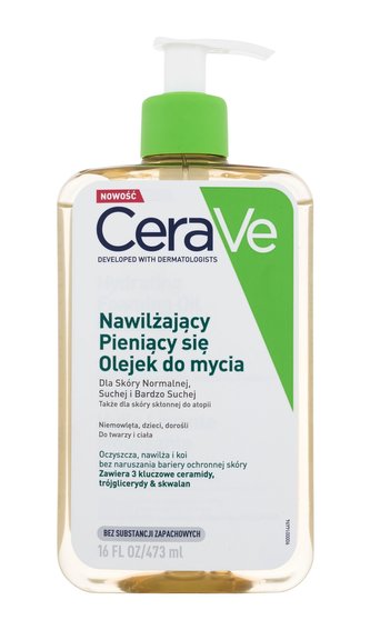 CeraVe Facial Cleansers Čisticí olej Hydrating Foaming Oil Cleanser 473 ml pro ženy