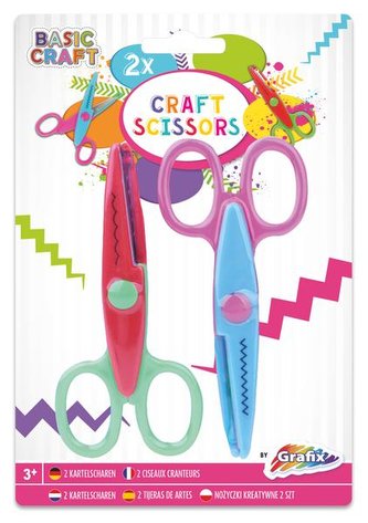 Nůžky s kulatou špičkou 2 ks