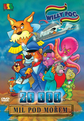 Willy Fog 20 000 mil pod mořem - DVD