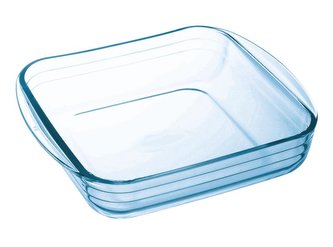 Pekáč OCuisine hranatý  20x17x6cm/1L, sklo