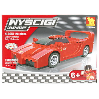 Stavebnice Dromader, Sportovní závodní auto, 170 dílků