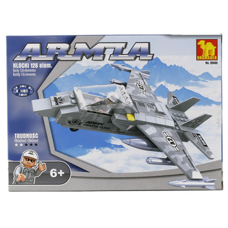 Stavebnice Dromader, Armádní letadlo, 126 dílků