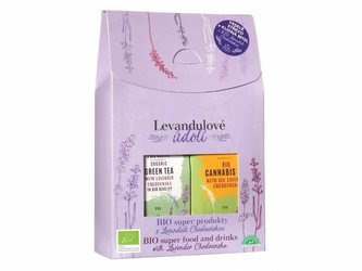 BIO Levandule Chodouňská Dárkové balení Veselé střevo s BIO Levandulí Chodouňskou