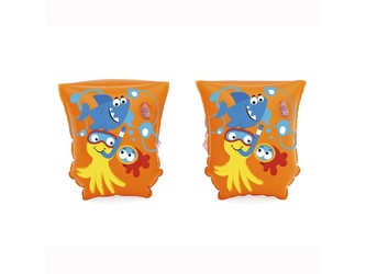 Rukávky nafukovací s rybami 2 komory 23x15 cm v sáčku  od 3-6 let