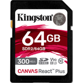Paměťová karta KINGSTON Canvas React Plus SD 64GB