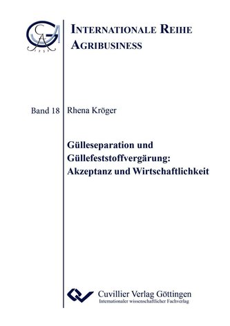 Gülleseparation und Güllefeststoffvergärung