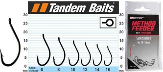 Háček - Matt Finish Method Feeder Hook Specialist 10ks velikost: 8