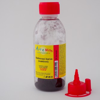 ARTEMISS Batikovací reaktivní barva(batika za studena) 5g(100ml), červená