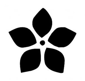 Kytka - plastová šablona 250 Rozměr: B 14,5x14,5cm