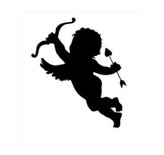 Amorek - plastová šablona 096 Rozměr: D 29x29cm