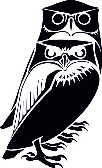 ARTEMISS Sovy - plastová šablona 326 Rozměr: G 29x29cm