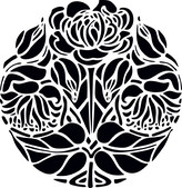 ARTEMISS Kytice - plastová šablona 347 Rozměr: G 29x29cm