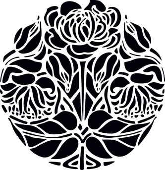 ARTEMISS Kytice - plastová šablona 347 Rozměr: G 29x29cm