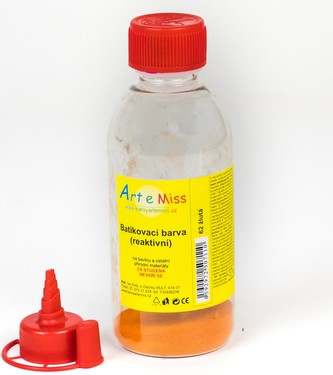 ARTEMISS Batikovací reaktivní barva(batika za studena) 5g(100ml), žlutá