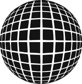 Koule - plastová šablona 304 Rozměr: G 29x29cm