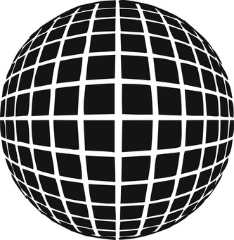 Koule - plastová šablona 304 Rozměr: G 29x29cm