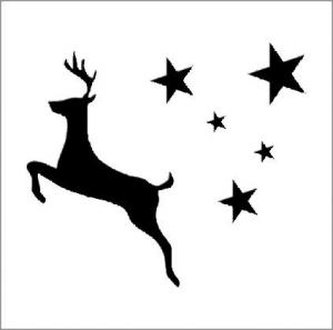 Sob - plastová šablona V8 Rozměr: B 14,5x14,5cm