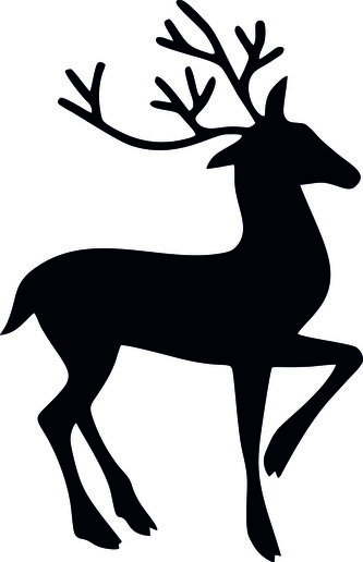 ARTEMISS Jelen - plastová šablona 359 Rozměr: B 14,5x14,5cm