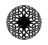 Koule - plastová šablona 174 Rozměr: G 29x29cm