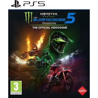 Monster Energy Supercross 5 (PS5)
