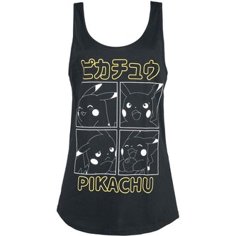 Tílko dámské Pokémon - Outline Pika XL