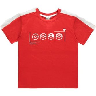 Tričko Pokémon - Pokémon Trainer Red L