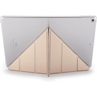 Pipetto Metallic Origami TPU pouzdro Apple iPad 10,2" růžovozlaté