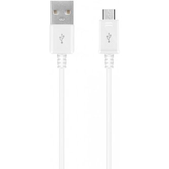 Samsung kabel microUSB 1.5m bílý (eko-balení)