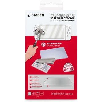 Bigben Tempered Glass Screen Protector Switch OLED