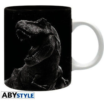 Jurský park keramický hrnek 320 ml - T-rex