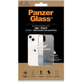 PanzerGlass™ ClearCase™ pro Apple iPhone 13 čirý