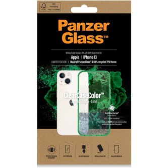 PanzerGlass™ ClearCaseColor™ pro Apple iPhone 13 Lime (zelený)