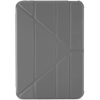 Pipetto Origami TPU pouzdro pro Apple iPad mini 6 (2021) šedá