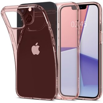 Spigen Crystal Flex kryt iPhone 13 růžový