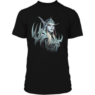 Tričko World of Warcraft Shadowlands - Banshee Queen Sylvanas Premium M