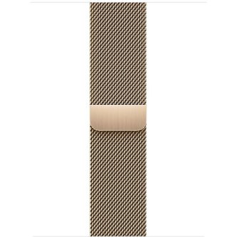 Apple Watch milánský tah 45/44/42mm zlatý